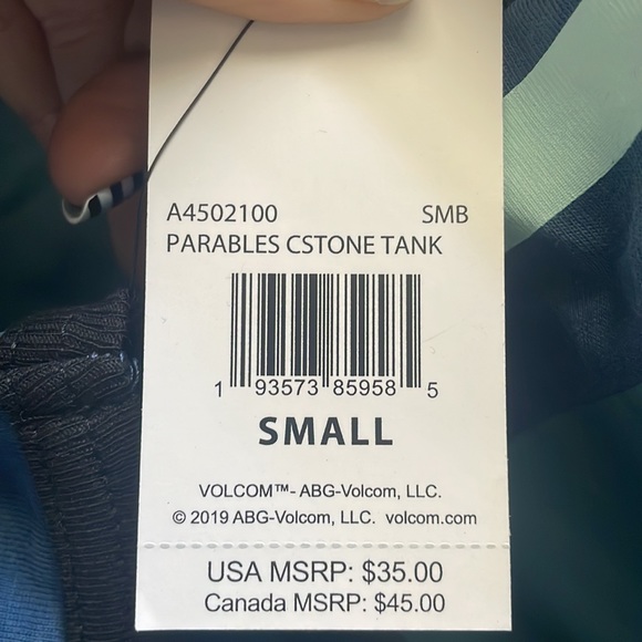 NWT - Volcom Tank Top - Picture 7 of 7